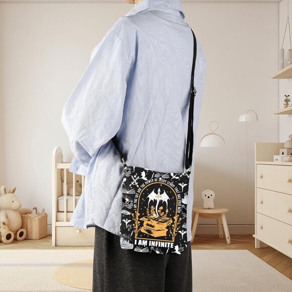 Versatile Fantasy-Themed Crossbody Bag - For Everyday and Special Occasions - Picture 5 of 7